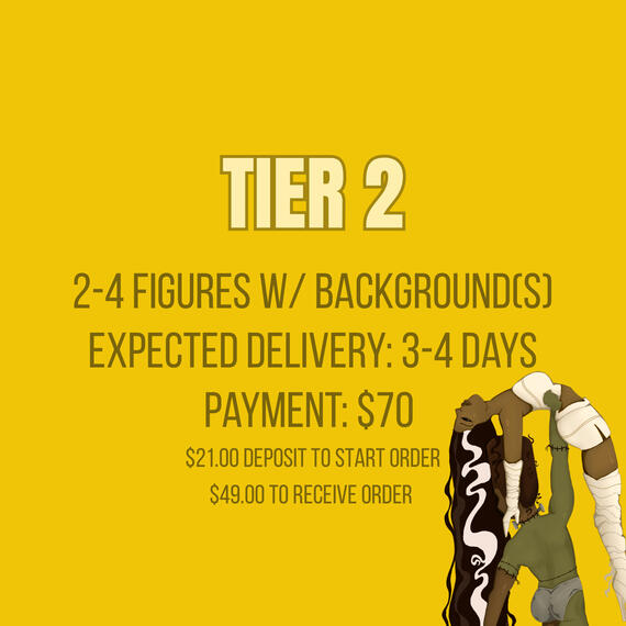 2-4 FIGURES W/ Background(s)